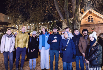 KCDS group at the Christmas market