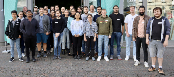 Deep Learning workshop group picture